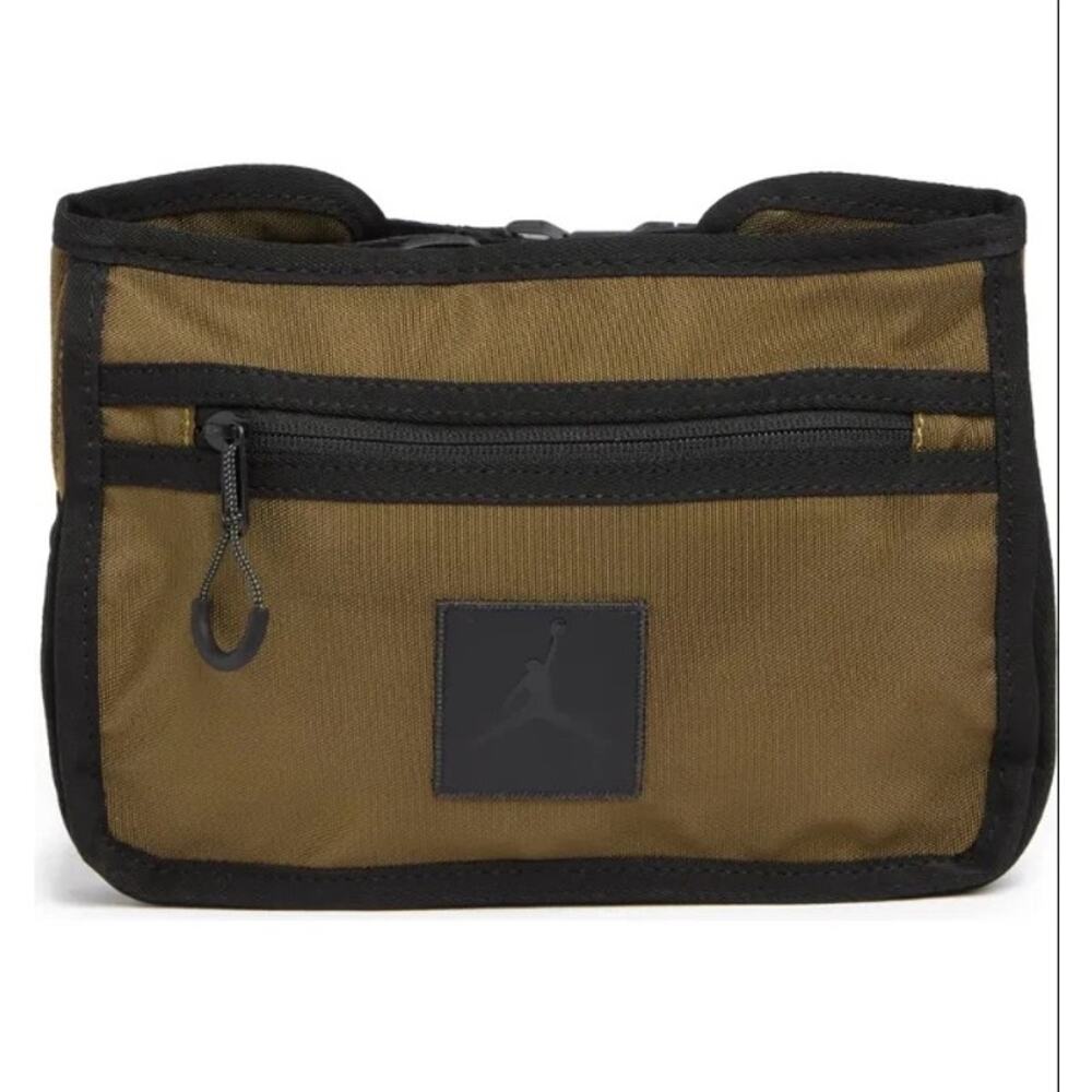 NEW Nike Air Jordan Collaborator Belt Bag Olive Flak Fanny Pack 9A0331-F1F